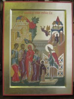 Икона Введение во храм Пресвятой Богородицы