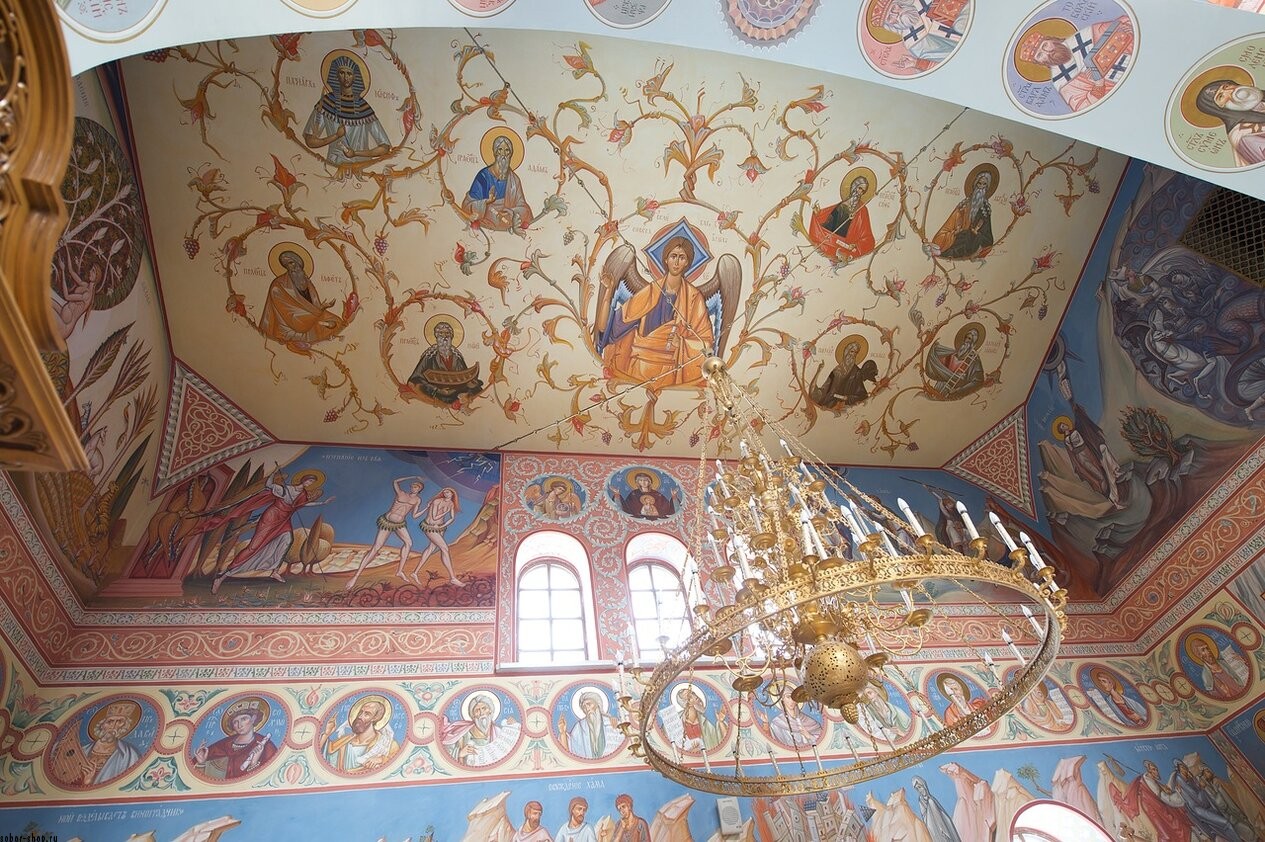 Роспись Кафедрального Преображенского Собора в Сургуте 2013г.