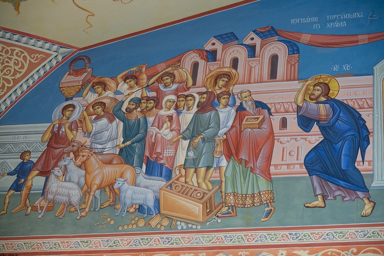 Роспись Кафедрального Преображенского Собора в Сургуте 2013г.